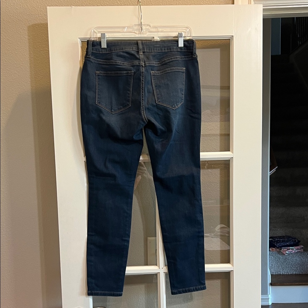 Sonoma Skinny Jean Women’s 6S Short Dark Wash Mid Rise Stretch NWT Everyday Jean - Picture 6 of 10